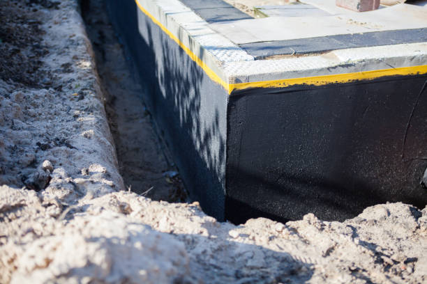 Residential Waterproofing installation at a Bel Alton, MD home by SJ Waterproofing Pros